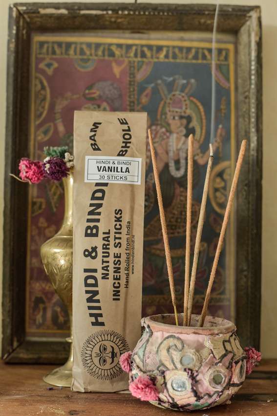 100% Natuurlijke wierook – Vanilla (30 sticks)