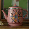 Beschilderde theepot
