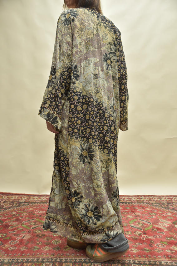 Dubbelzijdige kimono lang