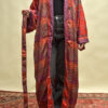 Dubbelzijdige kimono lang