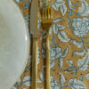 Blockprint tafelkleed