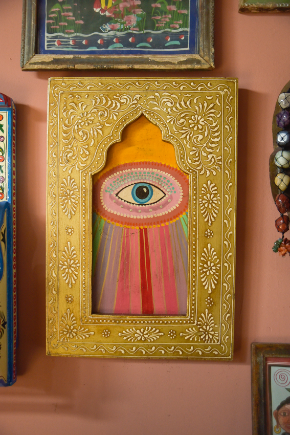 Schilderij Funky eyes
