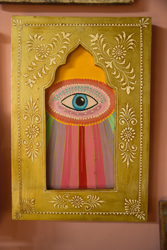 Schilderij funky eyes