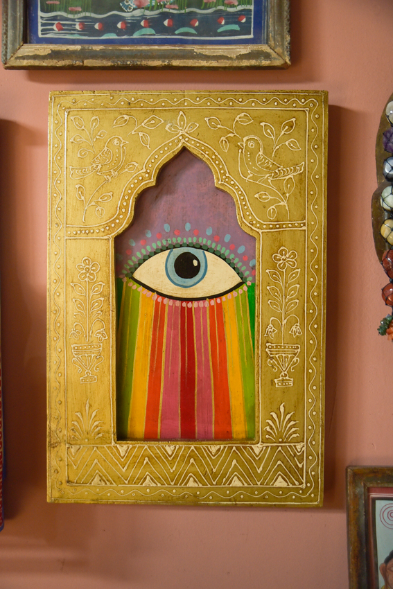 Schilderij funky eyes