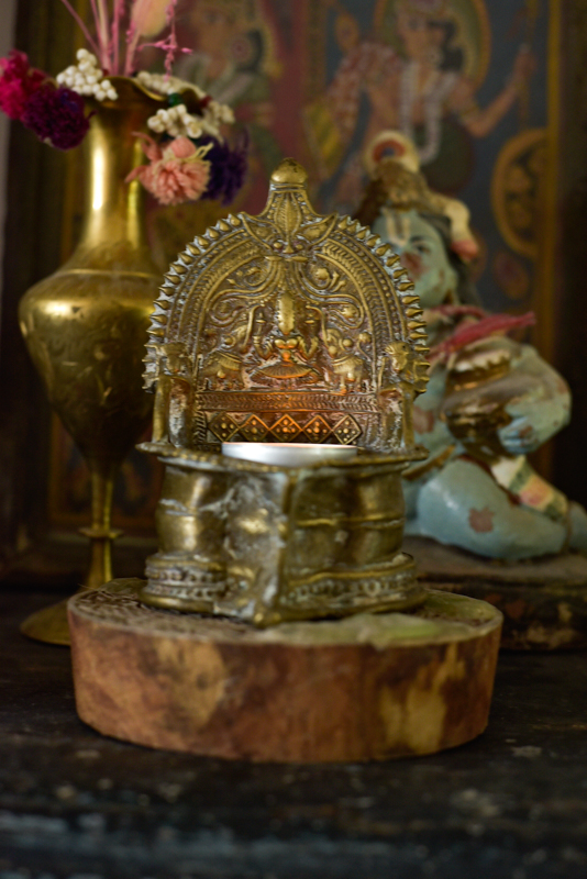 Antieke olielamp