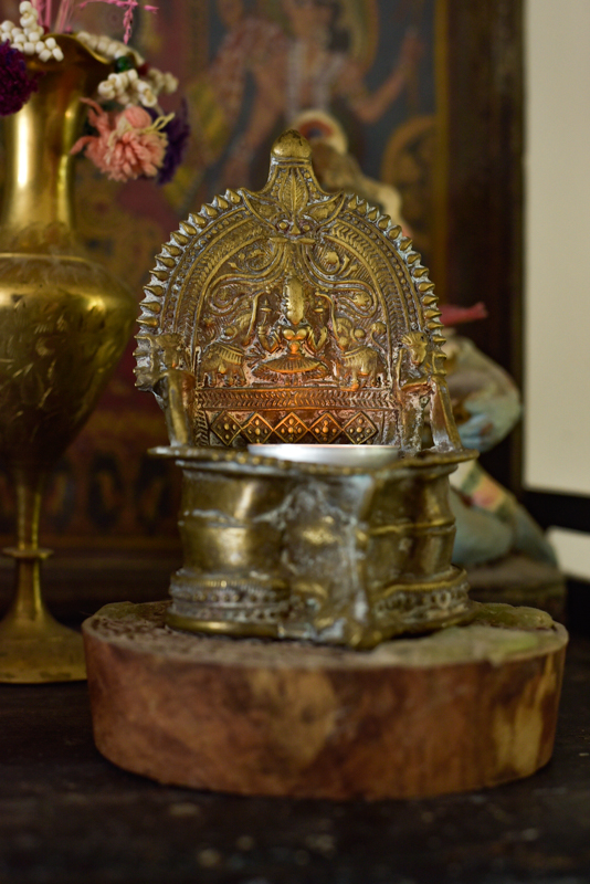 Antieke olielamp