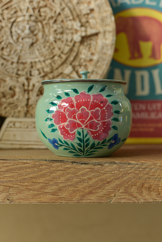 Beschilderde suikerpotje