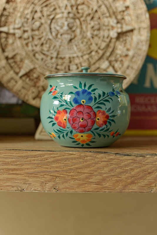 Beschilderde suikerpotje