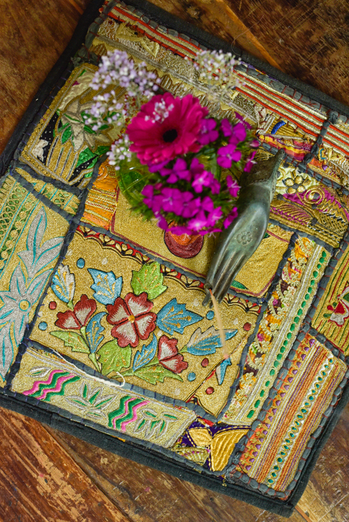 Vintage tafeldecoratie