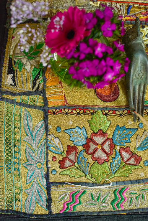 Vintage tafeldecoratie