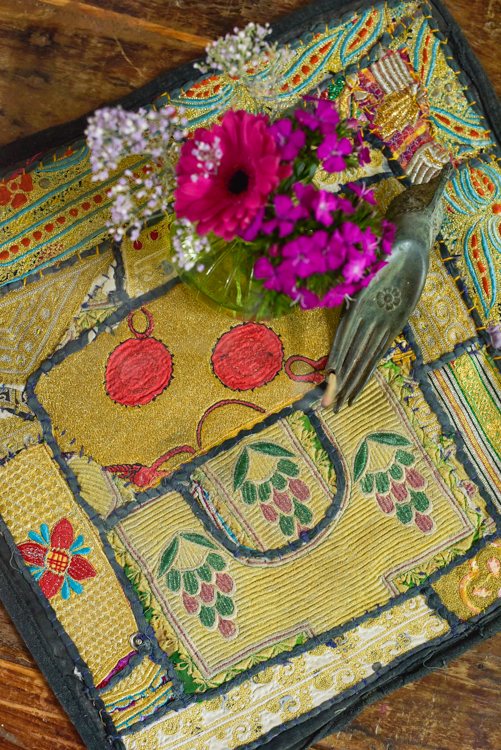 Vintage tafeldecoratie