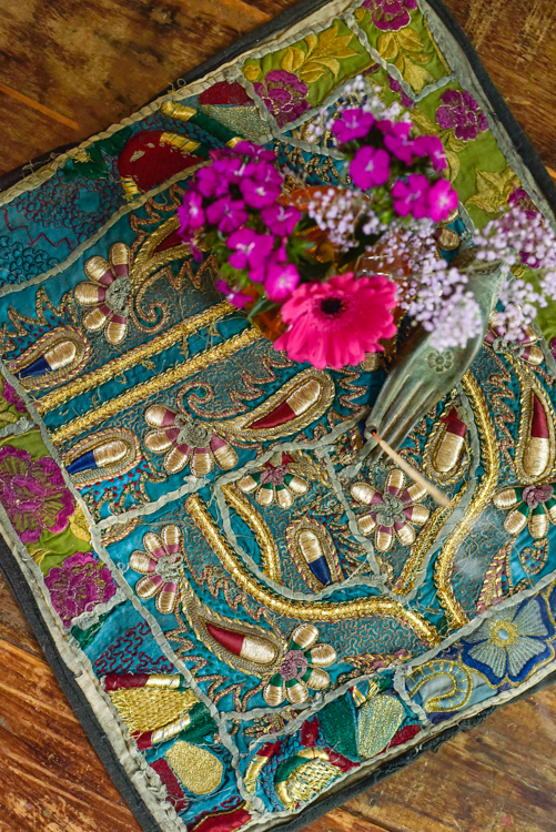 Vintage tafeldecoratie