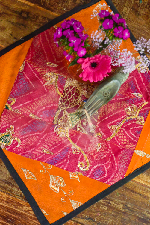 Vintage tafeldecoratie