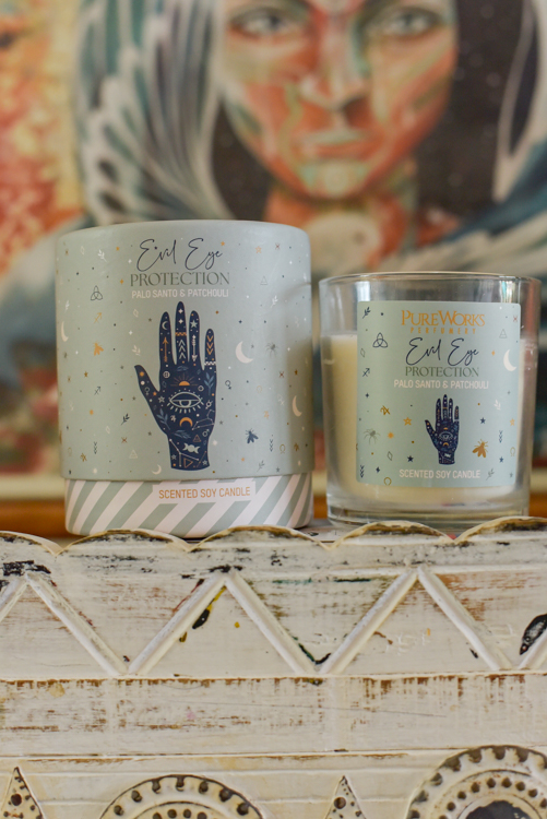 Celestial Magic geurkaars Evil Eye Protection