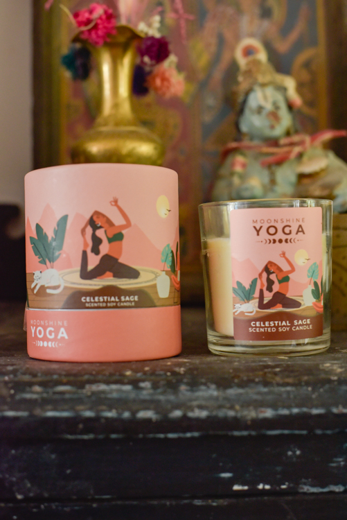 Moonshine Yoga soja geurkaars Celestial Sage