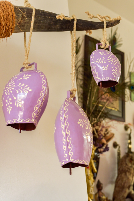 Handbeschilderde bellen 