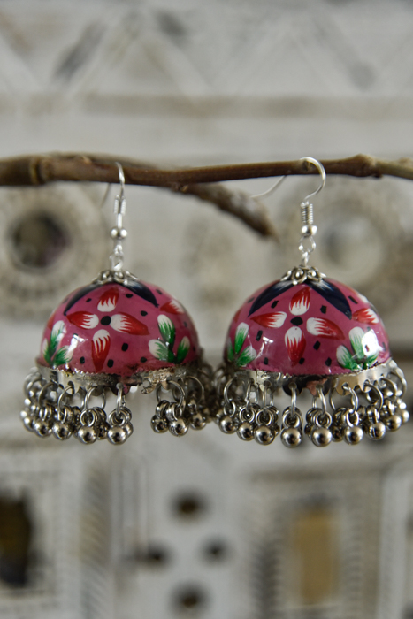 _DSC7637 handbeschilderde oorbellen