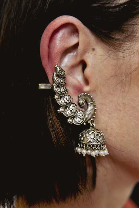 Jhumki Earcuff oorbellen