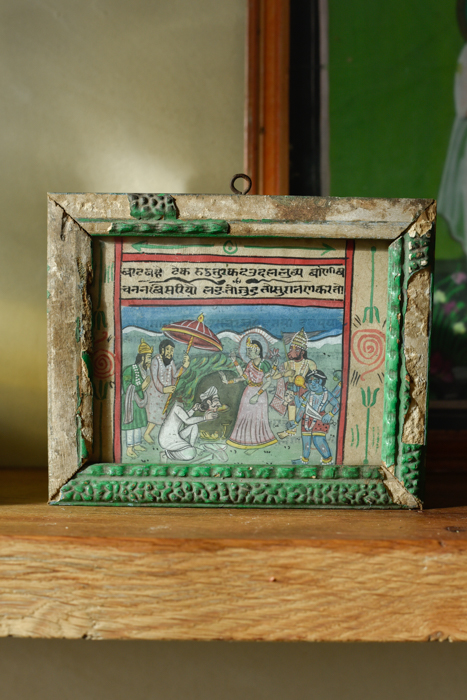 _DSC8227 Vintage schilderijtje Indian gods