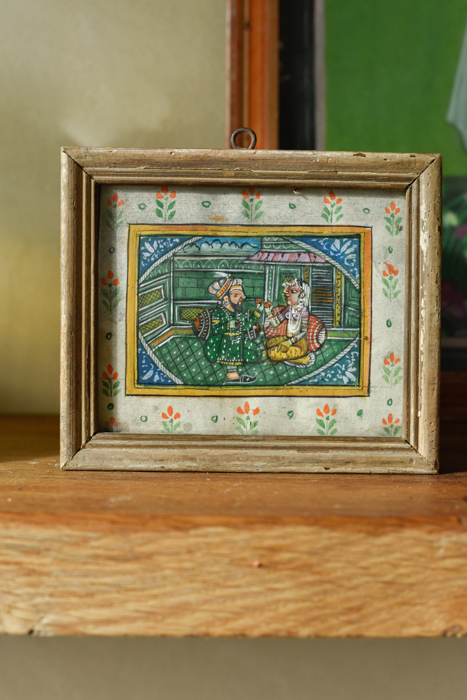 Vintage schilderijtje India