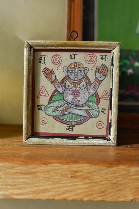 Vintage schilderijtje Chakra