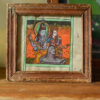 Vintage schilderijtje Shiva