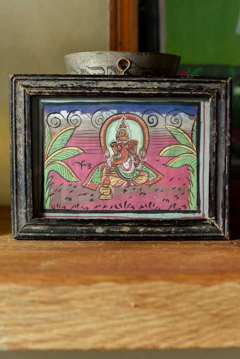Vintage schilderij Ganesha