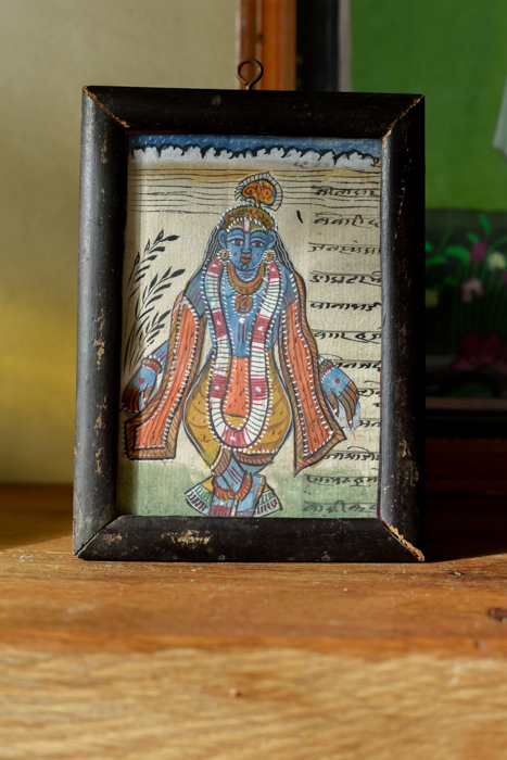 _DSC8273 Vintage schilderijtje Krishna