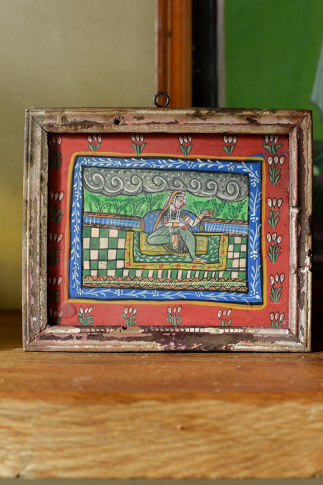 Vintage schilderijtje India