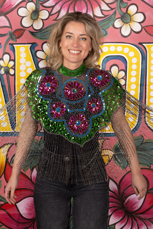 Glitter and Glamour top