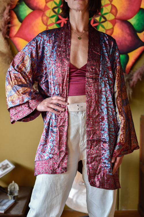 Dubbelzijdige kimono