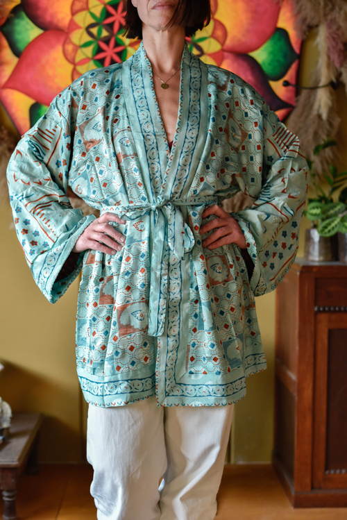 Dubbelzijdige kimono