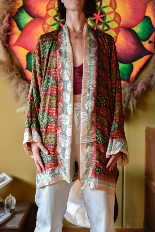 Dubbelzijdige kimono