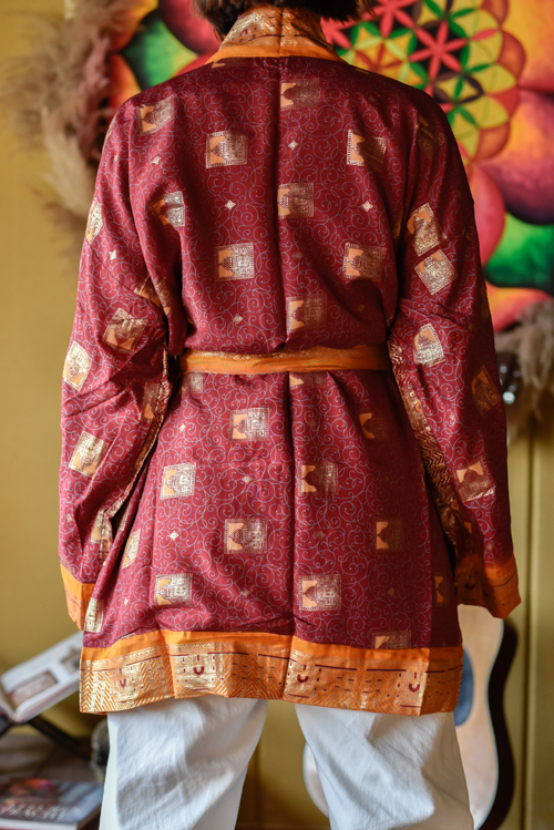 Dubbelzijdige kimono