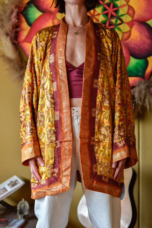 Dubbelzijdige kimono