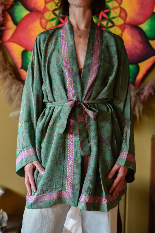 Dubbelzijdige kimono