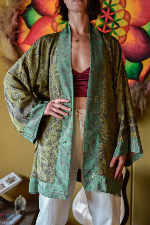 Dubbelzijdige kimono