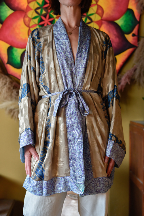 Dubbelzijdige kimono