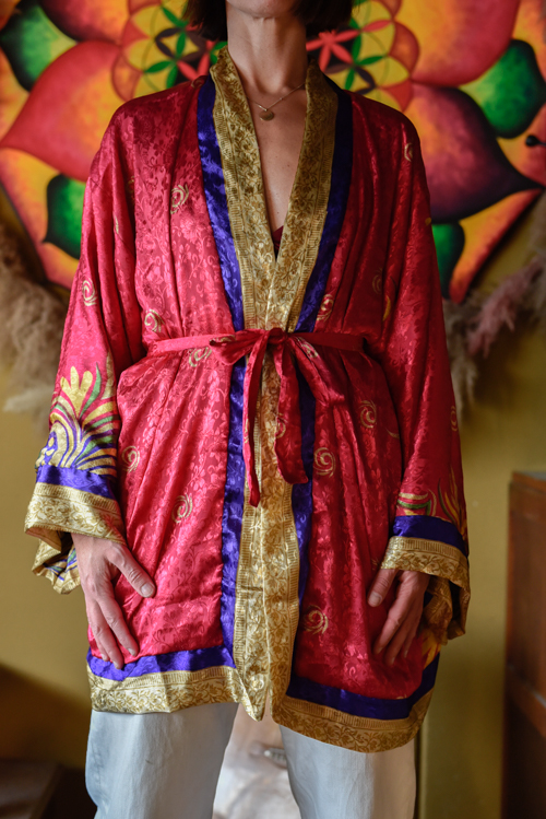 Dubbelzijdige kimono