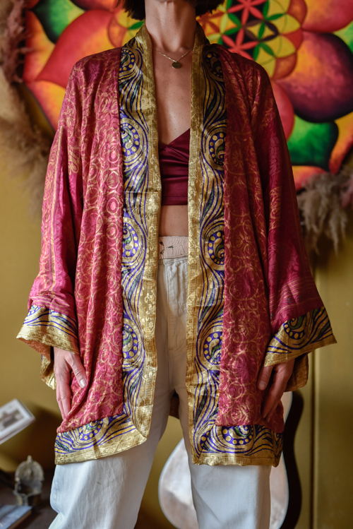 Dubbelzijdige kimono