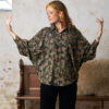 Hindi&Bindi3804 Blouse met vlindermouwtje