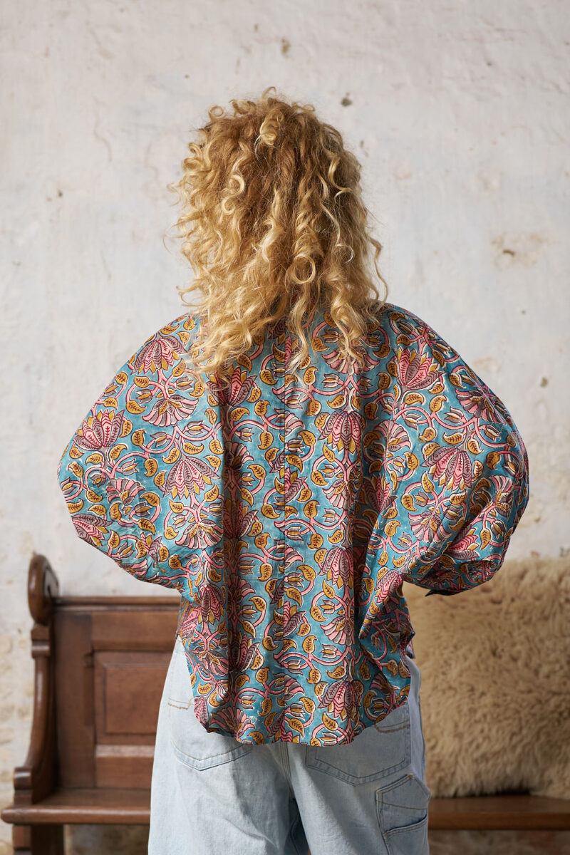 Blouse blockprint